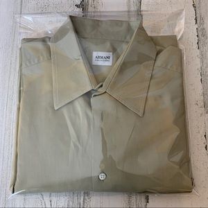 Lime colored Armani Collezioni  dress shirt